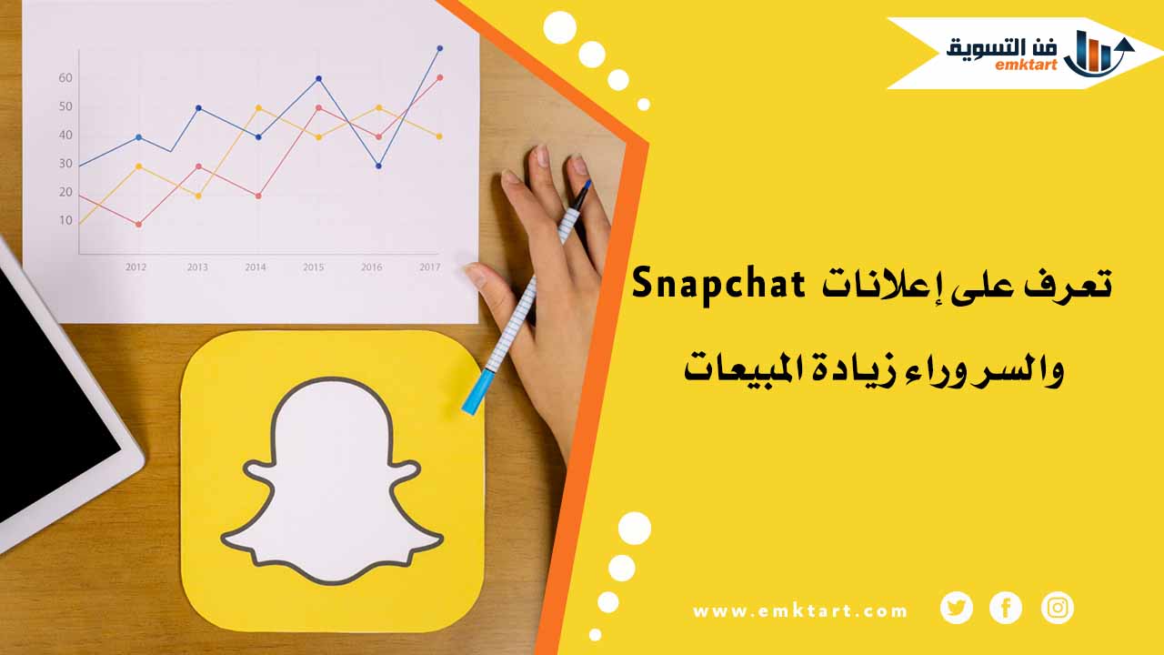 إعلانات snapchat