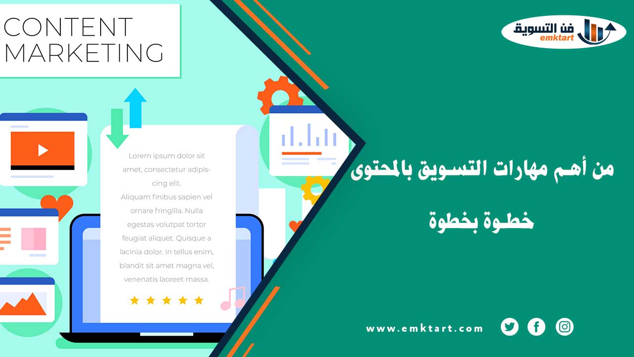 أفضل مهارات التسويق بالمحتوى