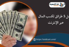 أفضل 5 طرائق لكسب المال عبر الإنترنت