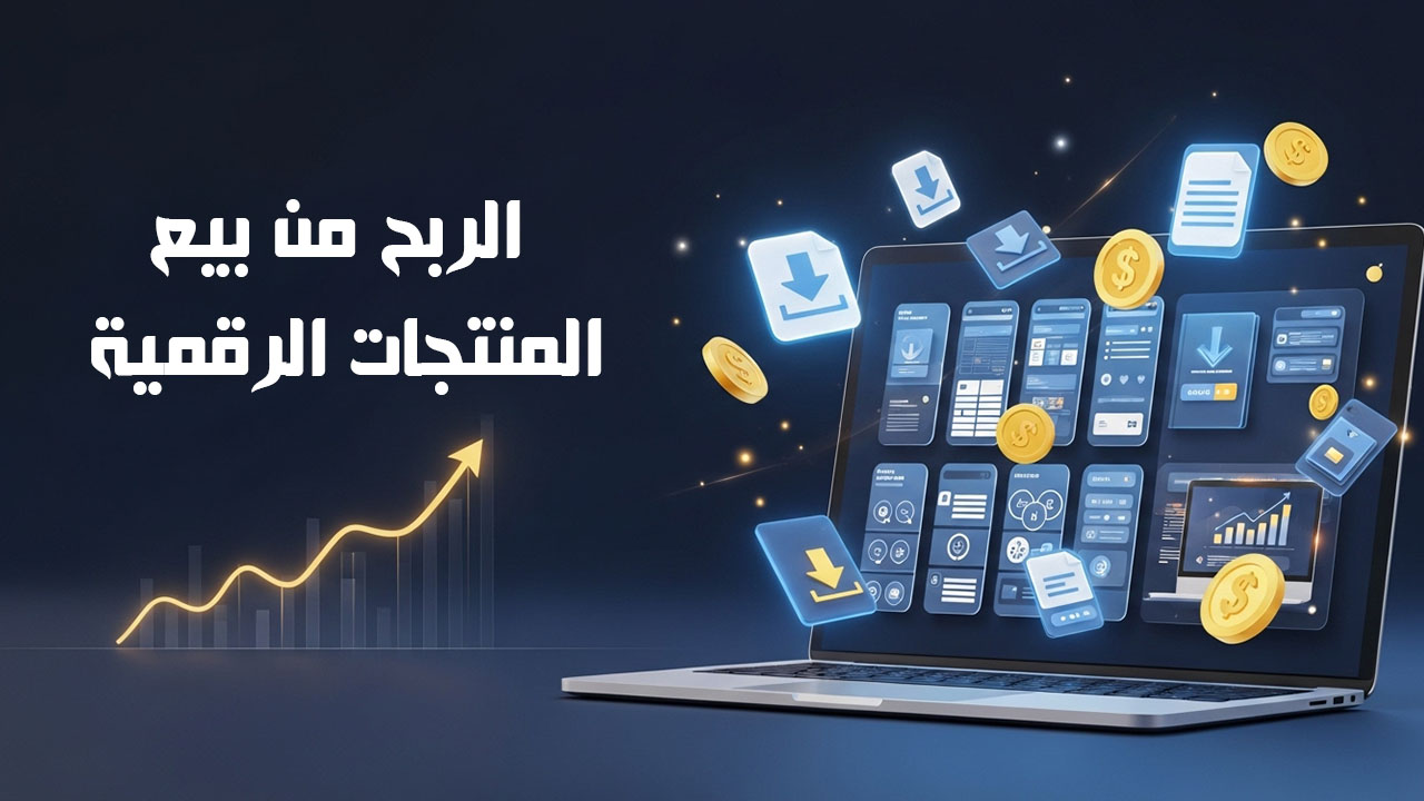 الربح من بيع المنتجات الرقمية