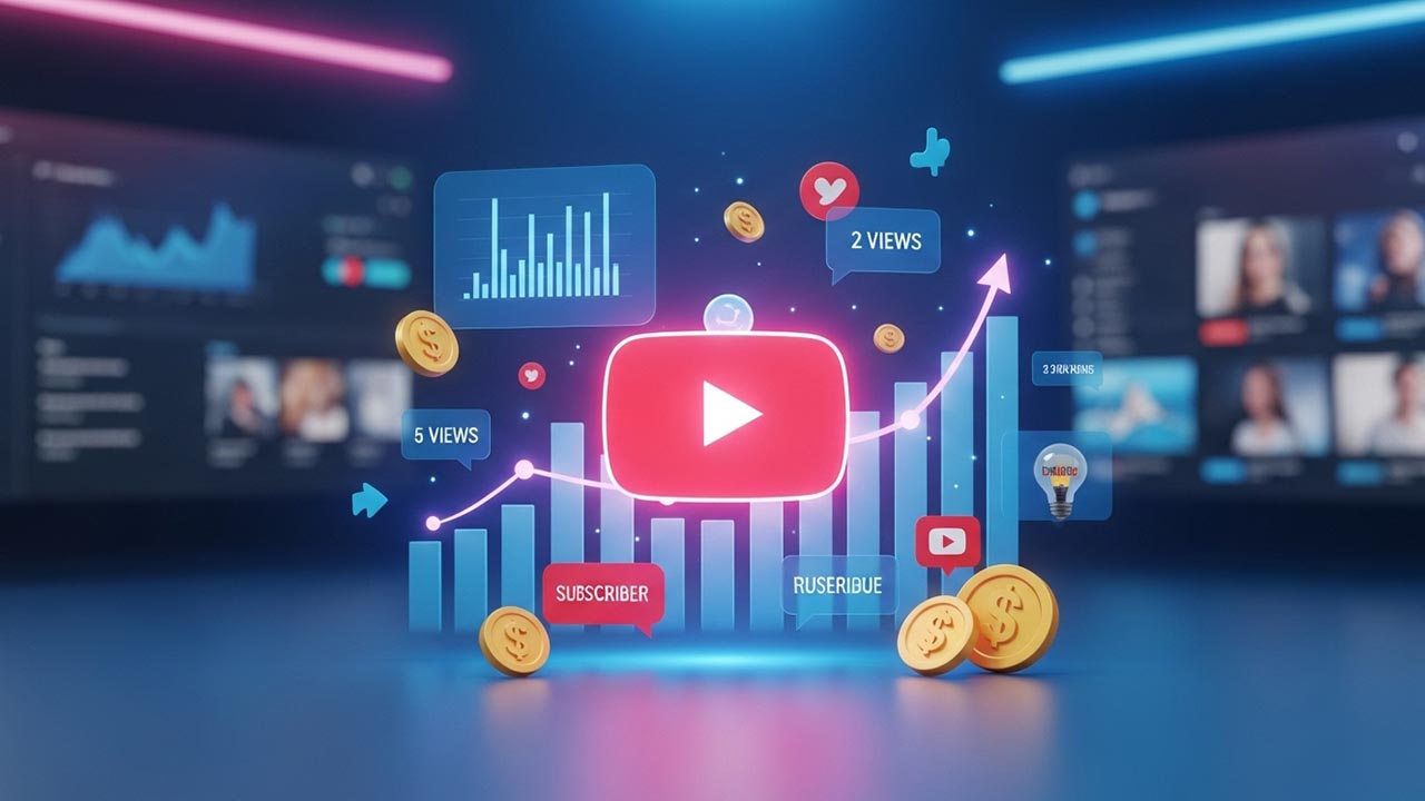 قناة يوتيوب مربحة بدون خبرة