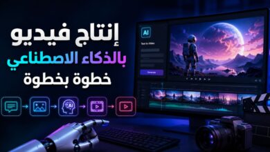إنتاج فيديو بالذكاء الاصطناعي