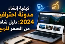 كيفية إنشاء مدونة